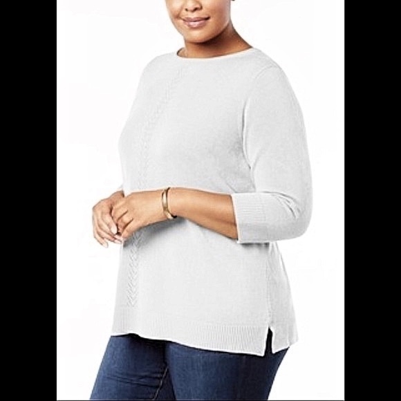 Karen Scott Sweaters - NWT! Karen Scott Macy's Plus LuxSoft RollNeck Sweater